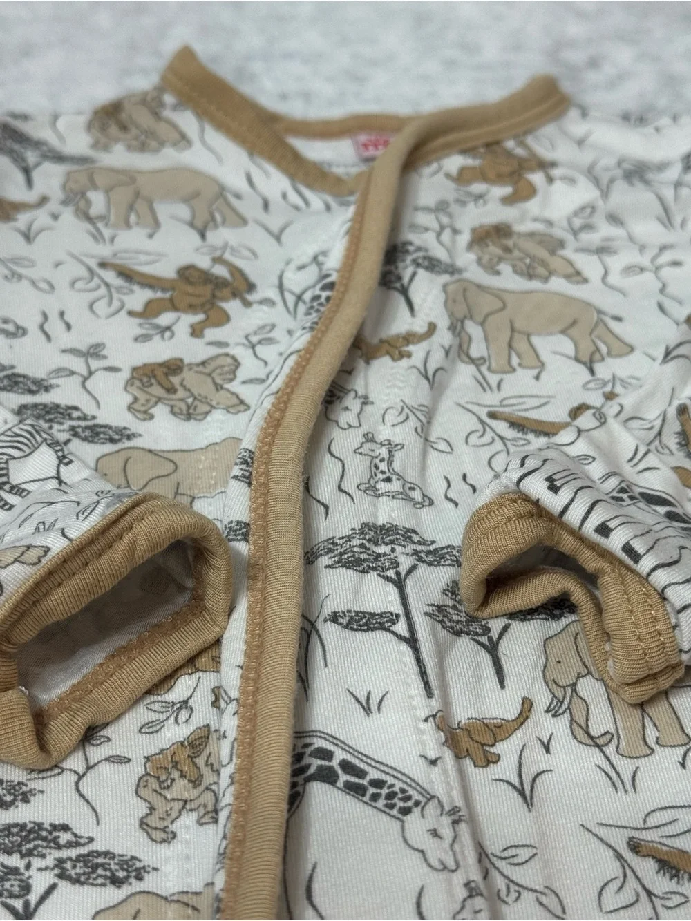 Magnetic Me Safari Animal Gown Newborn 3M Baby Modal Elephant Giraffe Neutral